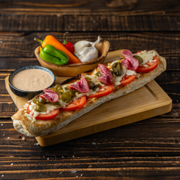 Spicy Italian Roasted Baguette